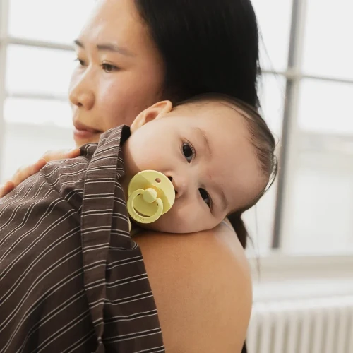 Пустышка круглая латексная Bibs Colour Luna, 0-6 мес. купить в Кишиневе