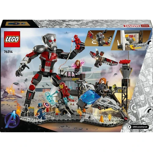 Конструкторы Lego Marvel Captain America: Civil War Battle, 736 элементов купить в Кишиневе
