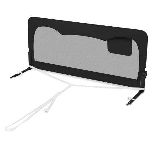Barieră de protecție pentru pat Lionelo Hanna Black Onyx, 150 cm cumpăra în Chișinau