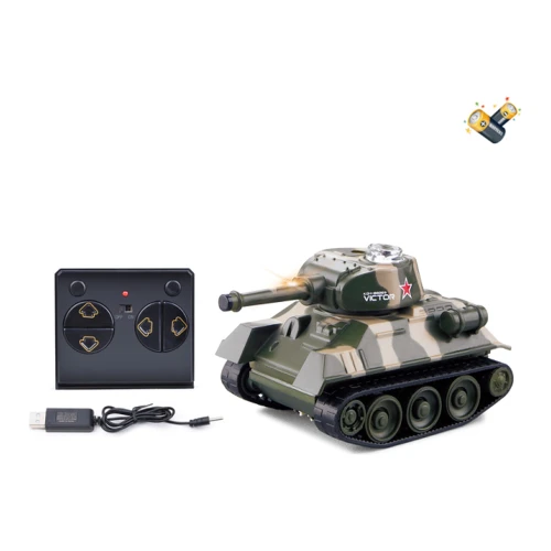 Tanc cu telecomandă Essa Toys Battle Tank, încărcare prin cablu USB cumpăra în Chișinau
