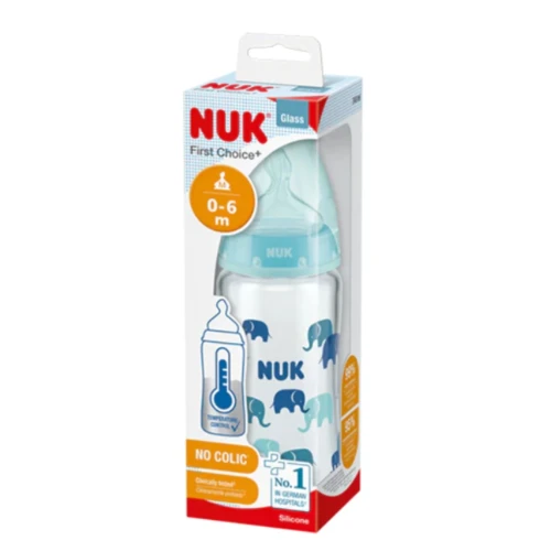 Бутылочка стеклянная NUK First Choice 240 мл купить в Кишиневе