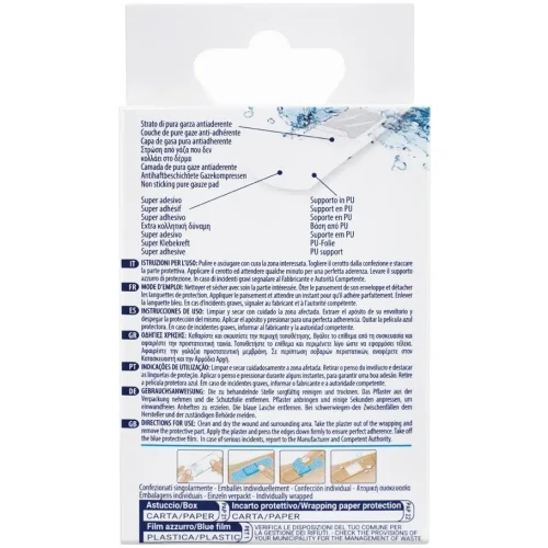 Пластырь Megaplast Aquastop PU Прозрачный, 2 размеров, 20 шт купить в Кишиневе