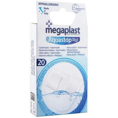 Пластырь Megaplast Aquastop PU Прозрачный, 2 размеров, 20 шт купить в Кишиневе