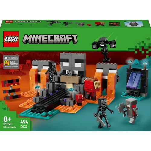 Set construcție Lego Minecraft Wither Battle, 494 elemente cumpăra în Chișinau