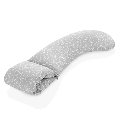 Perna pentru alaptare BabyJem Multifunctionala cu suport pentru cap Gri, 25x79 cm cumpăra în Chișinau