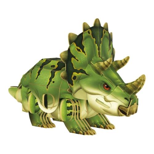 Puzzle 3D CubicFun National Geographic Kids Triceratops, 61 piese cumpăra în Chișinau