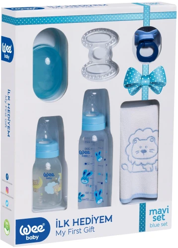 Подарочный набор для новорождённых WeeBaby Boy 0-6 мес купить в Кишиневе