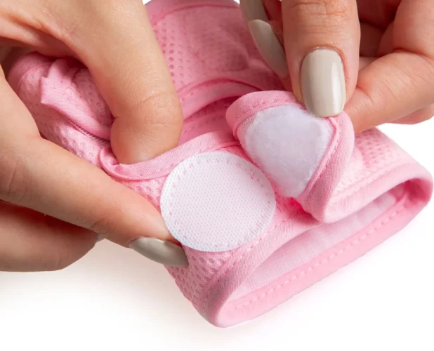 Наколенники Babyjem Crawling Knee Sleeves Pink купить в Кишиневе