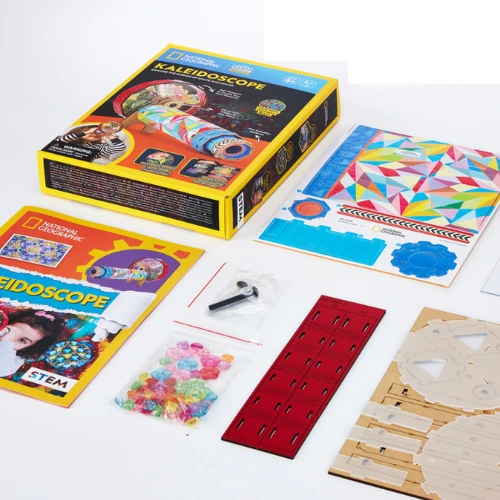 Puzzle 3D Cubic Fun STEM Series Caleidoscop - învățăm formele și culorile, 64 elemente cumpăra în Chișinau