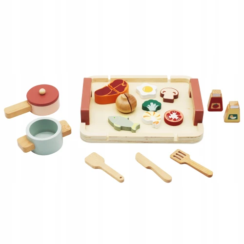 Set de joacă bucătar New World Sobă din lemn, cu accesorii cumpăra în Chișinau