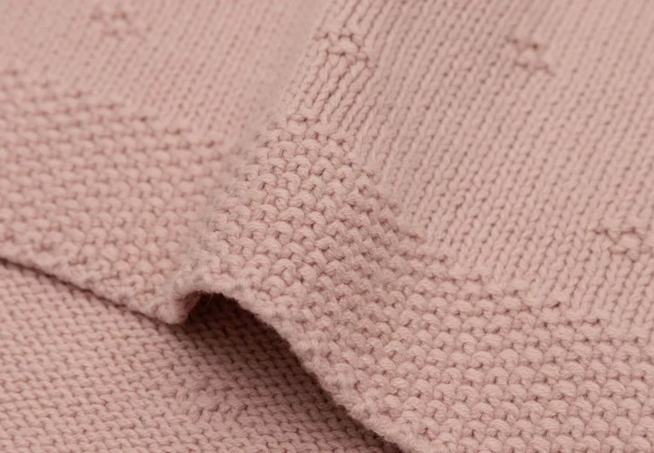 Păturică Jollein Cosy Knit Wild Rose, 100x150 cm cumpăra în Chișinau