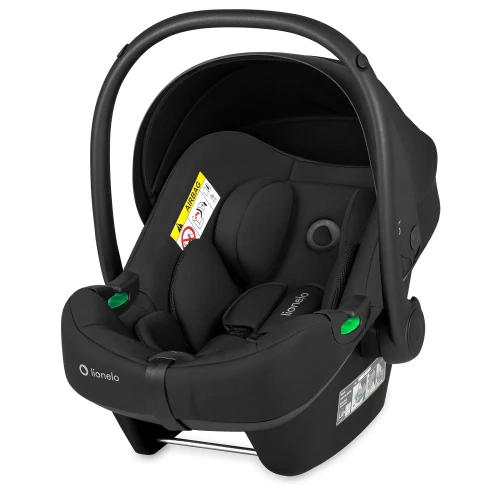 Комплект автолюлька 40-87 см и база Isofix (I-Size) Lionelo Astrid Beige Sand Plus Black Onyx купить в Кишиневе