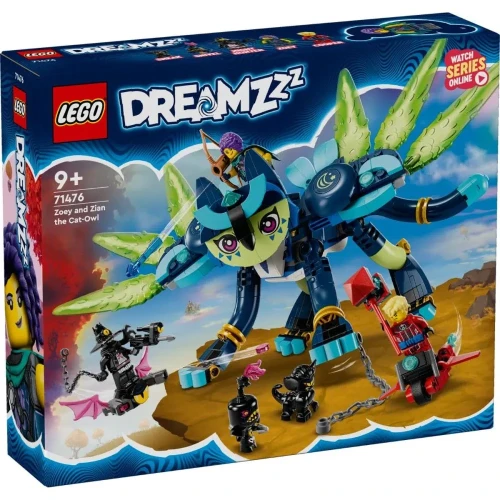 Конструкторы Lego Dreamzzz Zoey And Zian The Cat-Owl, 437 элементов купить в Кишиневе