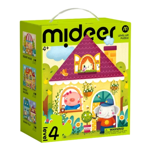 Puzzle Mideer Orășelul de basm, 3 în 1, nivelul 4, 180 elemente cumpăra în Chișinau