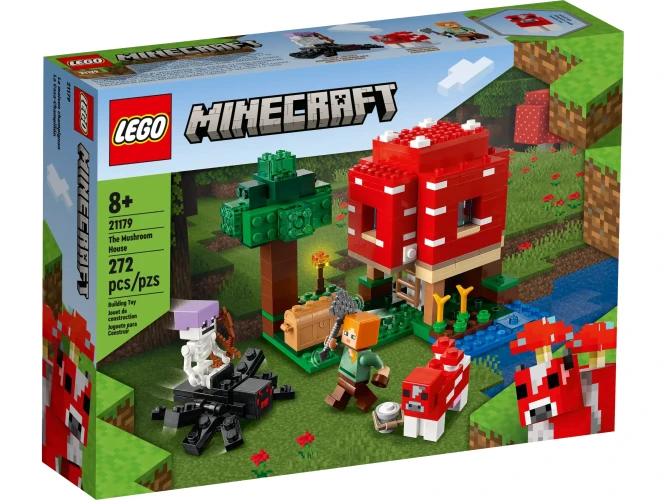 Set construcție LEGO Minecraft The Mushroom House, 272 elemente cumpăra în Chișinau