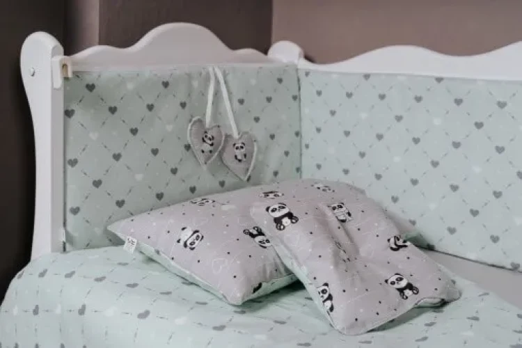 Aparatoare patut (120x60 cm) PernaMea Baby Panda cumpăra în Chișinau