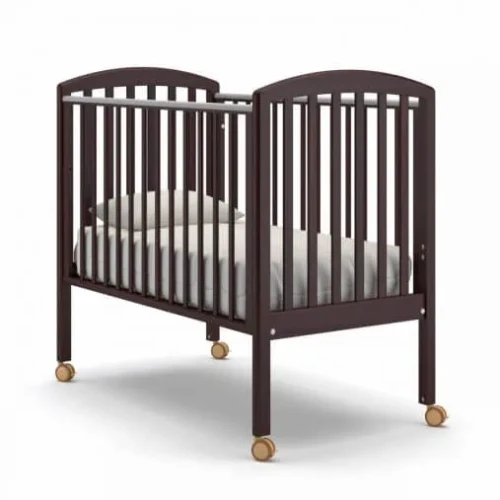 Детская кроватка на колесах Дени Gandylyan махагон купить в Кишиневе