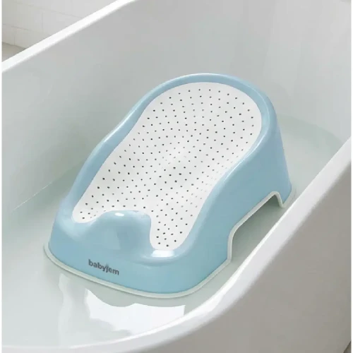 Suport pentru baie BabyJem Soft Touch, Soft Blue cumpăra în Chișinau