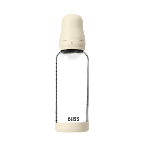 Biberon pentru bebelusi din sticla Bibs Silicone Ivory, 240 ml cumpăra în Chișinau