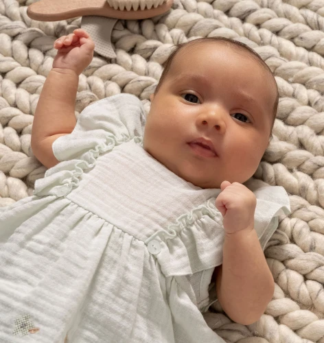 Платье с коротким рукавом Caramell Little Girl Ivory (3-6М) купить в Кишиневе