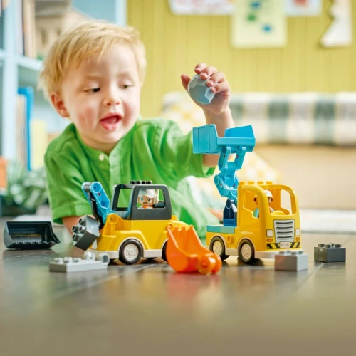 Конструкторы Lego Duplo 3 in 1 Construction Vehicles, 22 элемента купить в Кишиневе