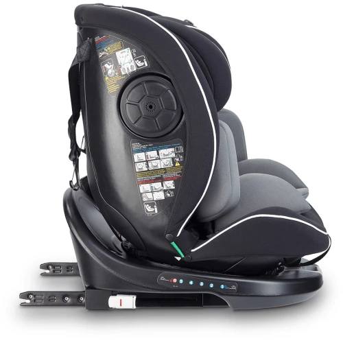 Автокресло 40-150 см (i-Size) Isofix BabyGo Nova 2 Black, поворотное 360 купить в Кишиневе