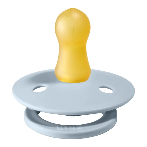 Suzetă rotundă din latex Bibs Colour Baby Blue, mărimea S (0-6 luni) cumpăra în Chișinau