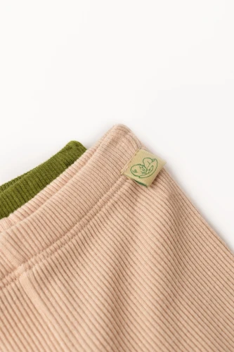 Pantaloni BabyCosy Modal Olive & Beige, 2 buc. (3-6L) cumpăra în Chișinau