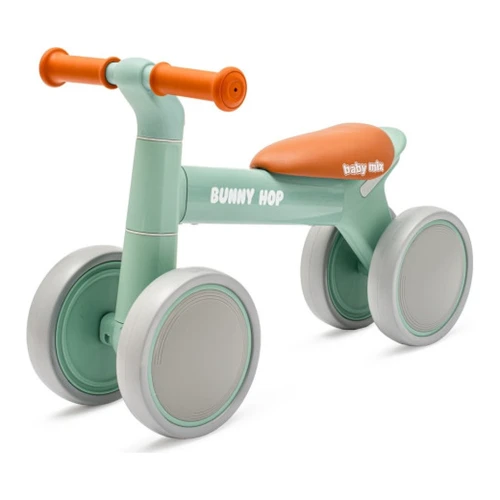 Bicicletă fără pedale Baby Mix Bunny Hop Ultralight cu 4 roți, verde cumpăra în Chișinau
