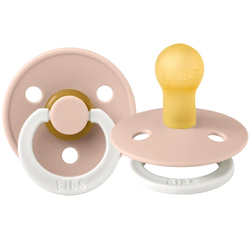 Suzeta rotunda din latex Bibs Colour Glow Blush, 0-6 luni cumpăra în Chișinau