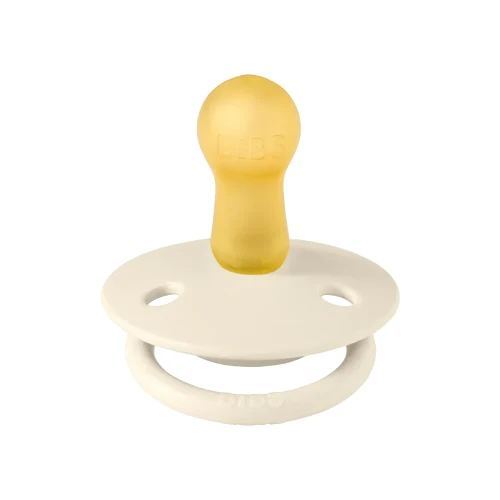 Suzetă rotundă din latex Bibs De Lux Ivory & Blush (0-6 luni), 2 buc. cumpăra în Chișinau