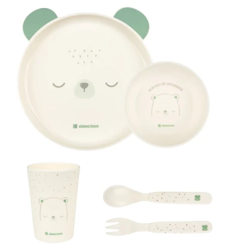 Set de masă cu 5 piese Kikkaboo Bear with Me Mint cumpăra în Chișinau