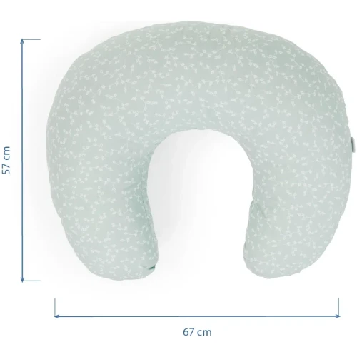 Perna pentru alaptare BabyJem Flowers Green, 67x57 cm cumpăra în Chișinau