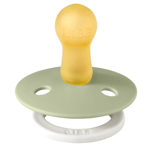 Suzetă rotundă din latex Bibs Colour Glow Sage 6-18 luni cumpăra în Chișinau