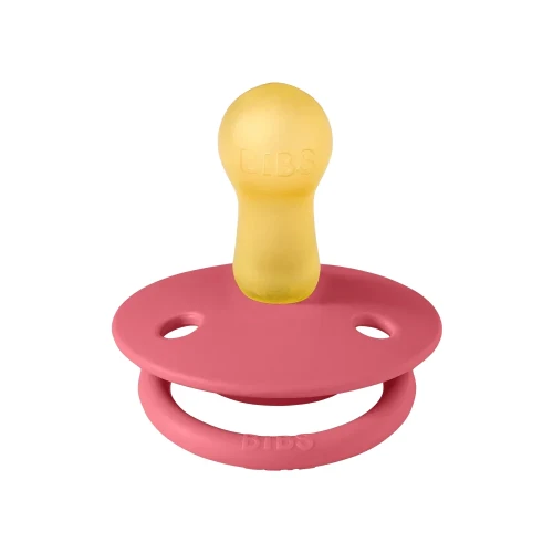 Круглые латексные соски Bibs De Lux Coral & Ruby (0-6 мес.), 2 шт. купить в Кишиневе