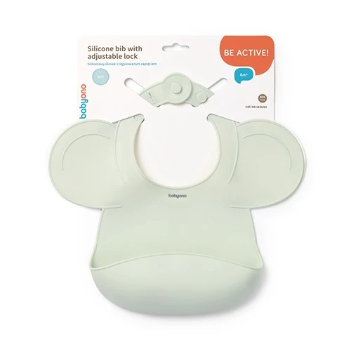 Нагрудник из силикона BabyOno Mint купить в Кишиневе