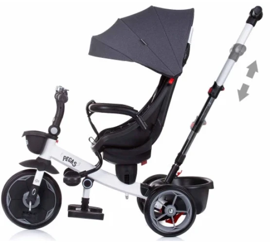 Tricicletă Chipolino Pegas Anthracite cumpăra în Chișinau