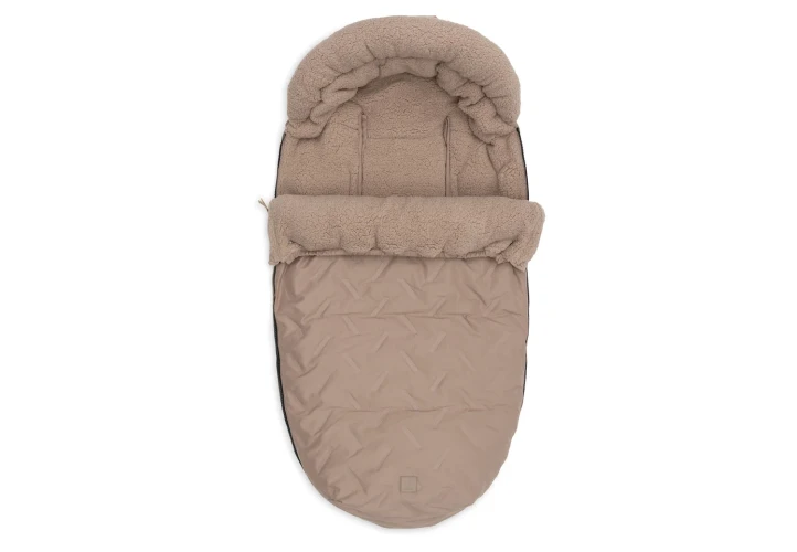 Husa de iarna pentru carucior Jollein Embossed Milky Coffee, 92x52x6 cm cumpăra în Chișinau