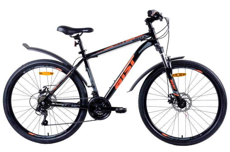 Велосипед Aist Quest Disc Black & Grey, колёса 26 купить в Кишиневе