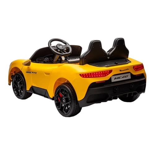 Mașinuță electrică KidsCar Maserati MC20, 12V, galbenă cumpăra în Chișinau