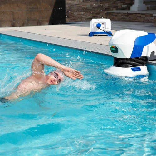 Aparat de înot contracurent pentru piscină Bestway Swimfinity, 8 viteze cumpăra în Chișinau