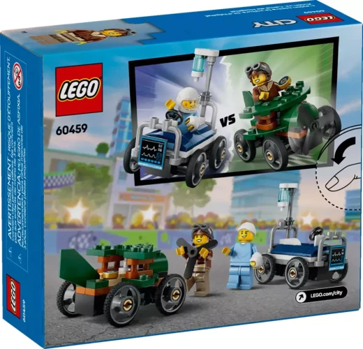 Set construcție Lego City Aeroplane vs Hospidal bed, 70 elemente cumpăra în Chișinau