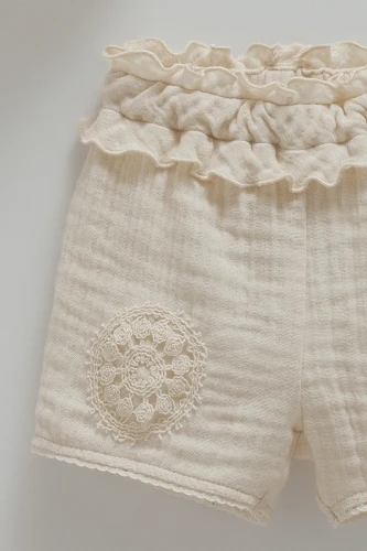 Set din 2 piese Caramell Lace Flowers Beige & Ivory (6-9L) cumpăra în Chișinau