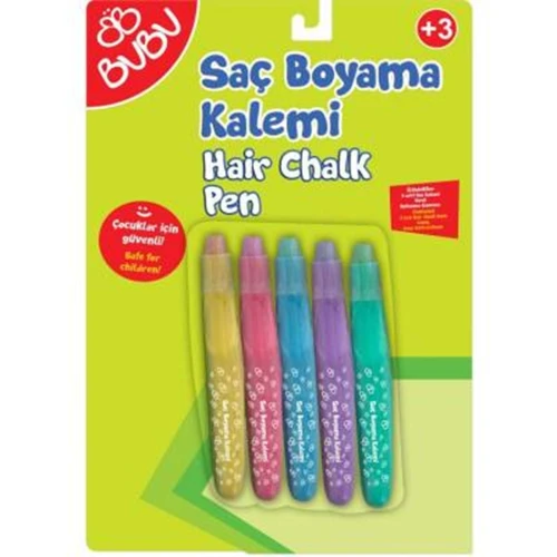 Набор мелков для окрашивания волос BuBu Hair Chalk Pen, 5 оттенков купить в Кишиневе