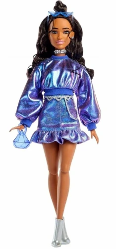 Кукла Barbie Fashionistas в блестящем фиолетовом платье купить в Кишиневе