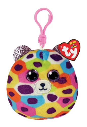 Плюшевая игрушка TY Разноцветный леопард Giselle Squishy Beanies, 22 см купить в Кишиневе