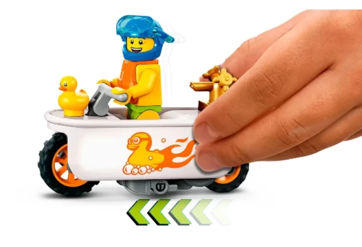 Конструкторы Lego City Bathtub Stunt Bike, 14 элементов купить в Кишиневе
