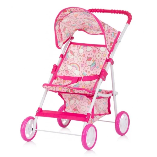 Cărucior pentru păpuși Chipolino Alice Unicorn Pink cumpăra în Chișinau