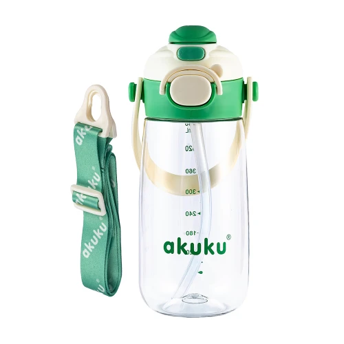 Поильник с трубочкой Akuku Green (5 лет+), 480 мл купить в Кишиневе