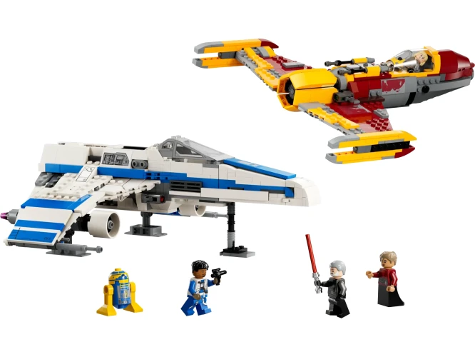 Set construcție Lego Star Wars New Republic E-Wing vs Shin Hati’s Starfighter, 1056 elemente cumpăra în Chișinau